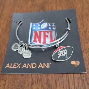 Alex and Ani Tampa Bay Bucs charm bracelet